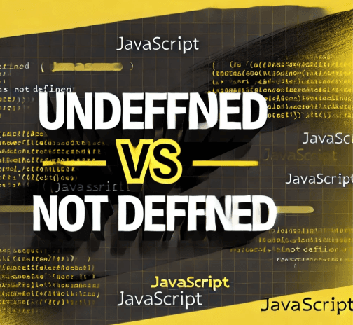 Undefined vs Not defined